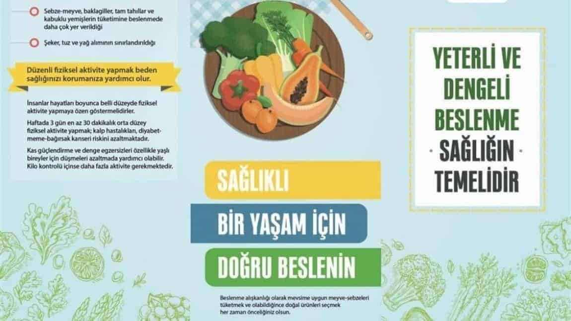 ''SAĞLIKLI BESLENME'' ÜZERİNE ÖĞRENCİ SEMİNERİMİZ